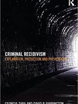 Criminal Recidivism: Explanation, Prediction and Prevention