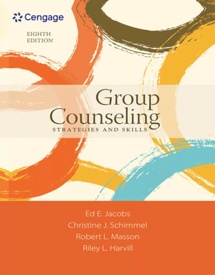Group Counseling: Strategies and Skills (8th Edition)