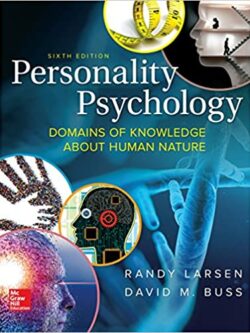 Personality Psychology: Domains of Knowledge About Human Nature (6th Edition)