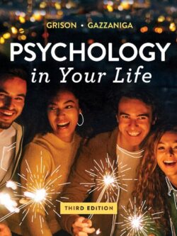 Psychology in Your Life (3rd Edition)