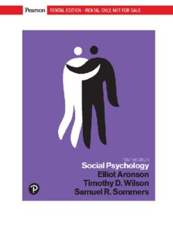 Social Psychology (10th Edition)