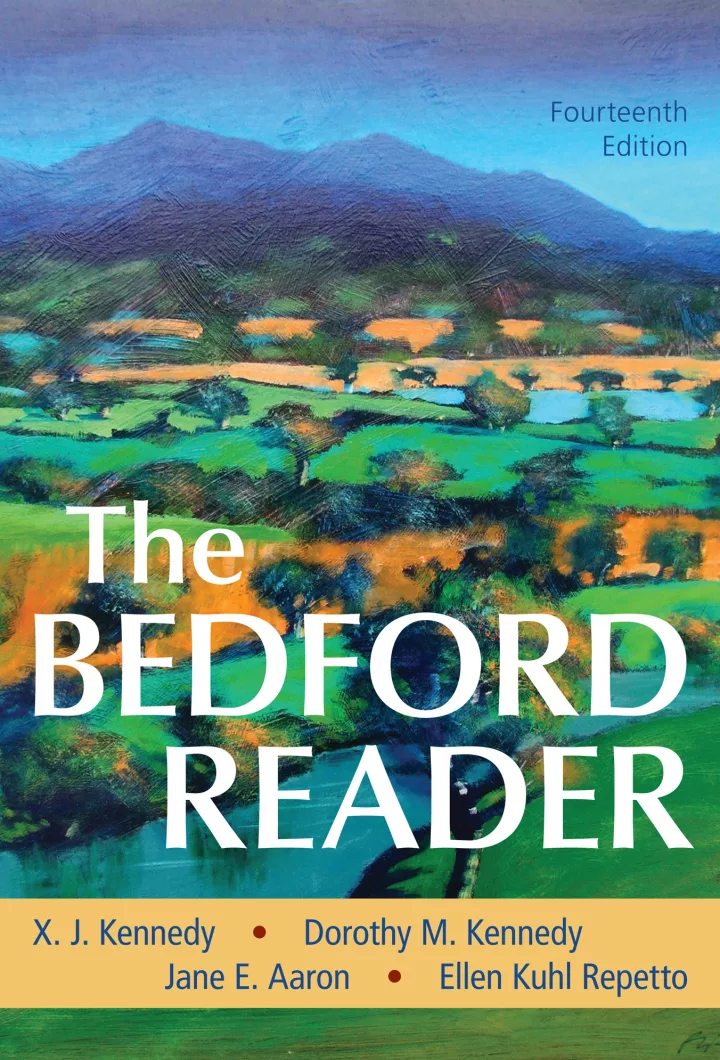 The Bedford Reader (14th Edition)