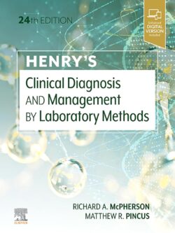 Henry's Clinical Diagnosis and Management by Laboratory Methods (24th Edition)